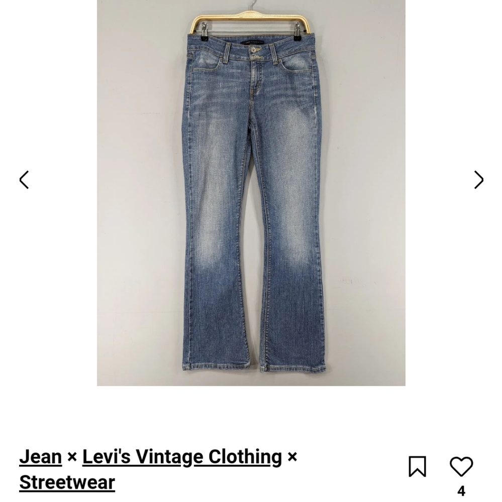 Levi's Vintage 526 Blue Bootcut Jeans
